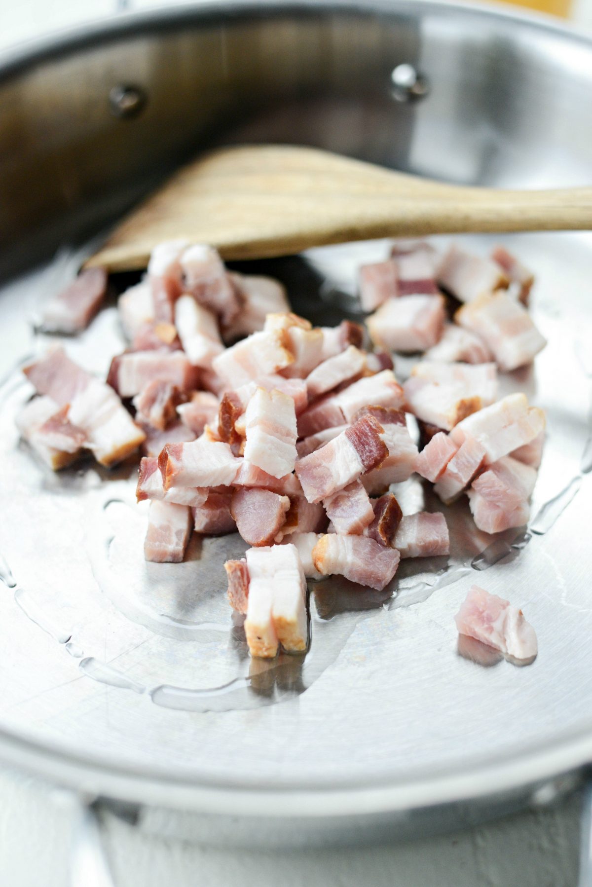 cook bacon pieces