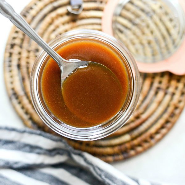 The Best Bourbon Salted Caramel Sauce Simply Scratch