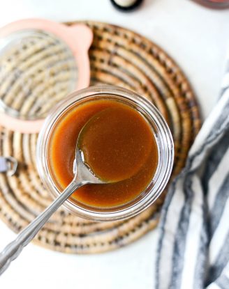 Bourbon Salted Caramel Sauce