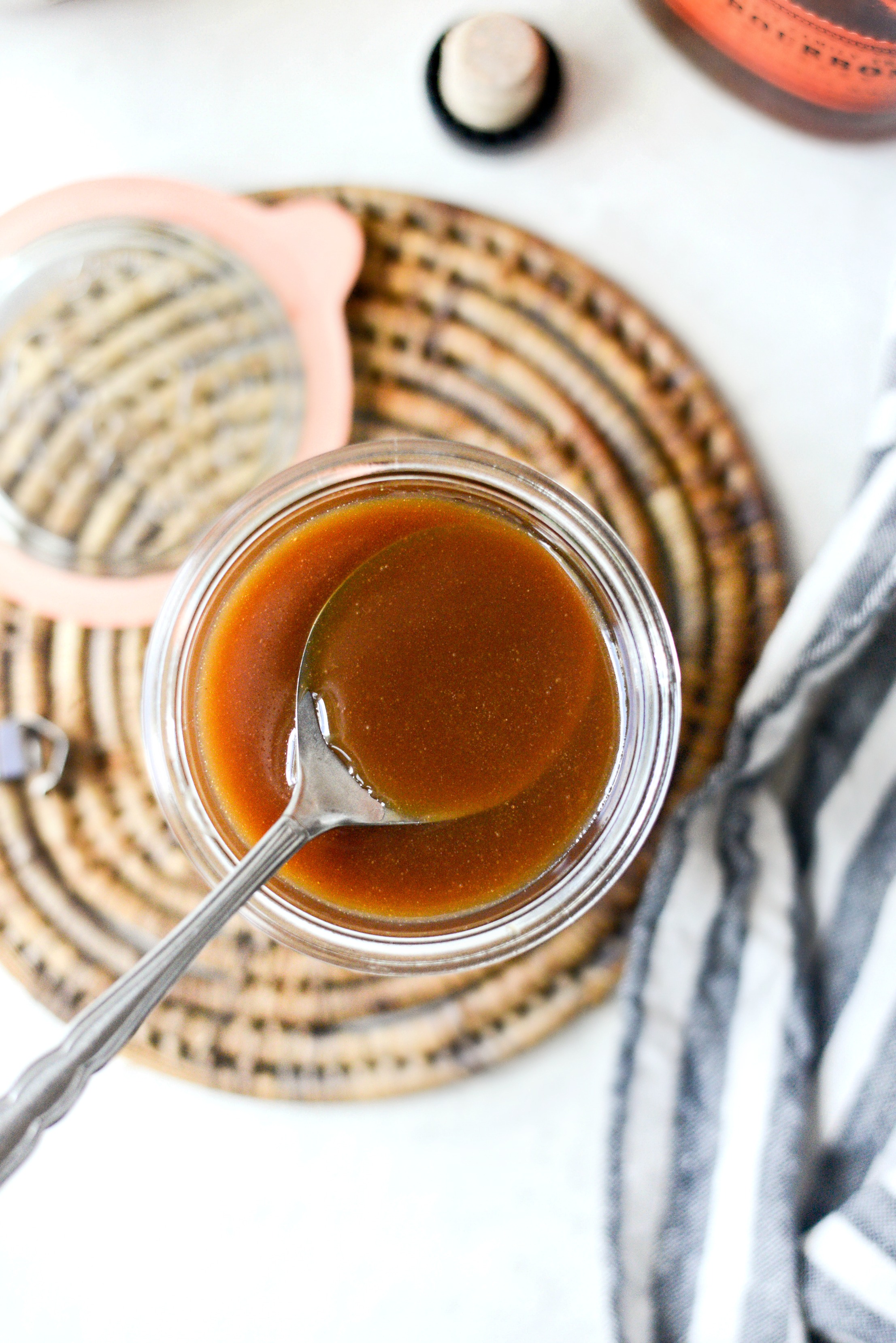 This Bourbon Caramel Sauce recipe is so delicious, you'll want to