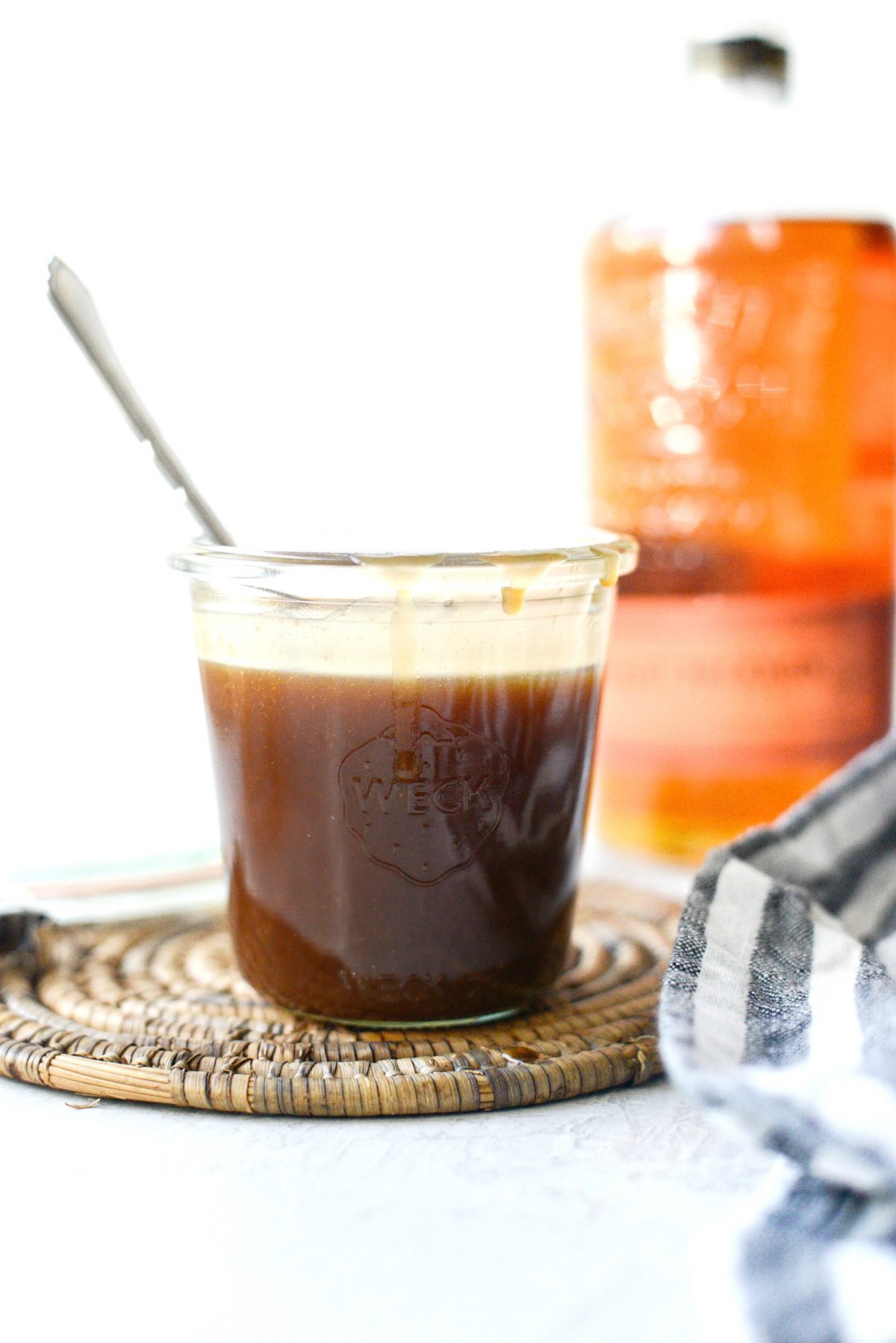 Bourbon Salted Caramel Sauce 