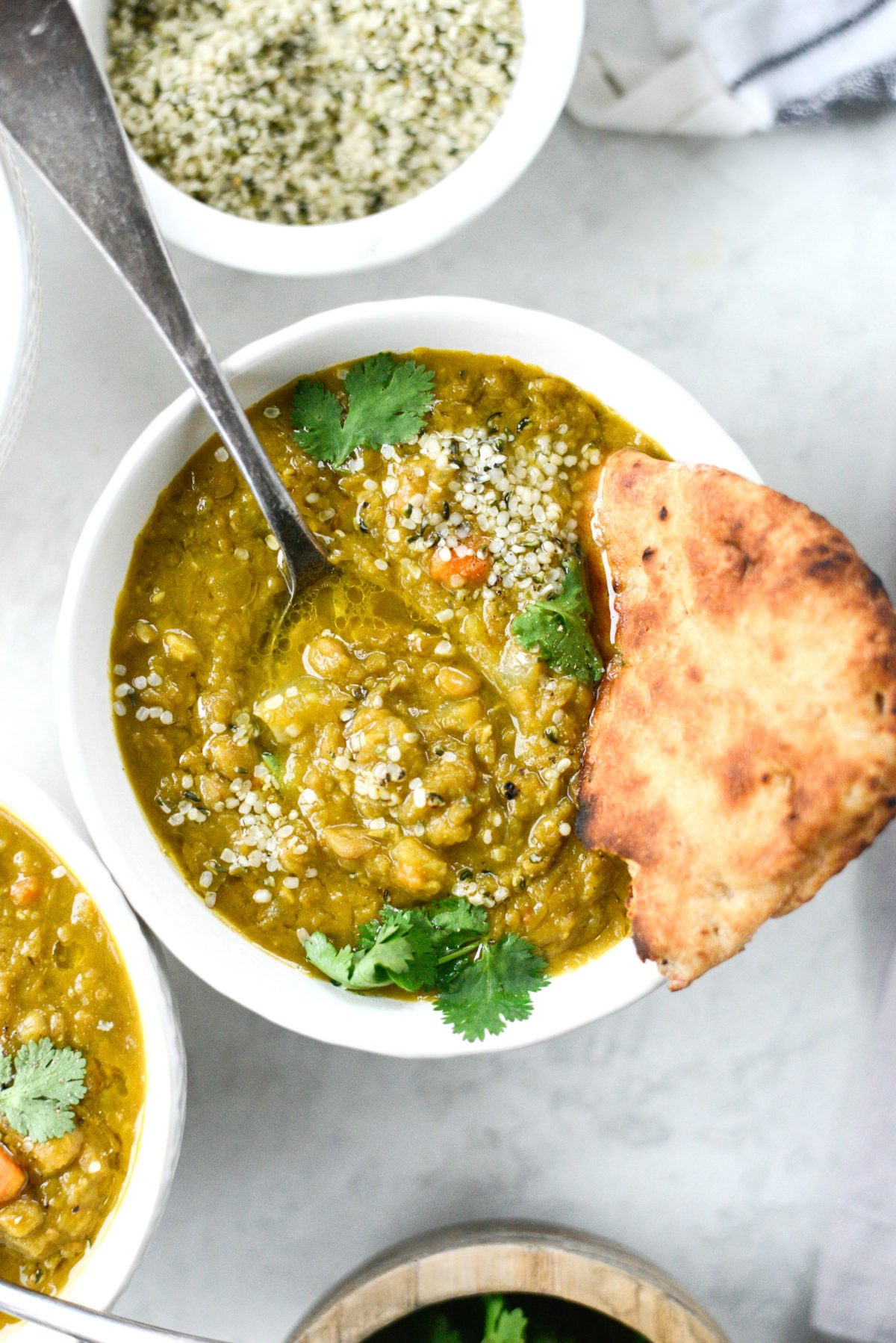 Golden Lentil Soup l SimplyScratch.com