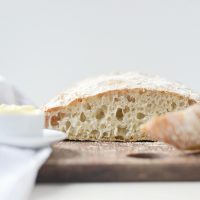 Homemade No-Knead Ciabatta Bread l SimplyScratch.com