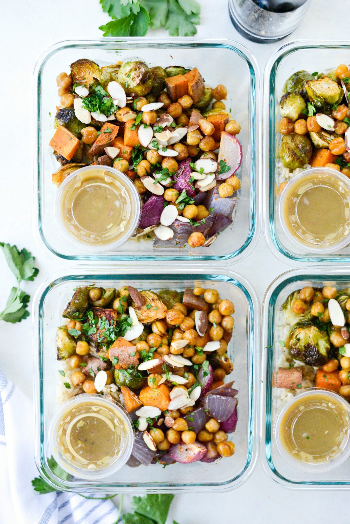 nestle in the dressing containers