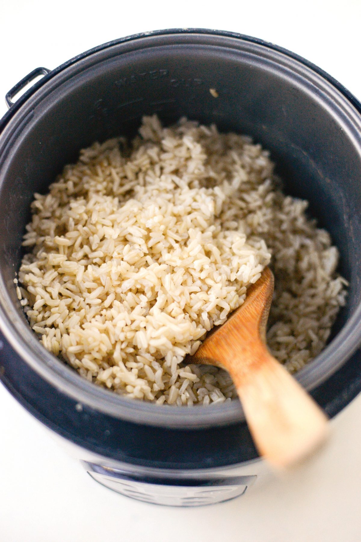 cooked brown rice