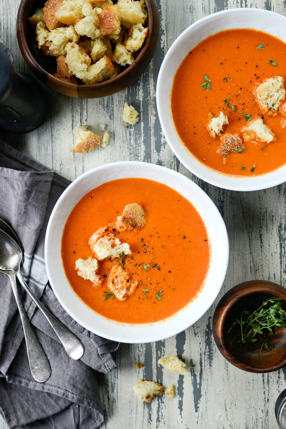 Roasted Red Pepper Tomato Soup