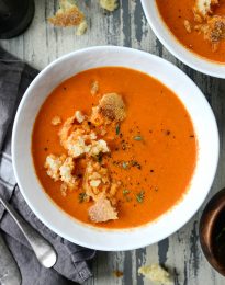 Roasted Red Pepper Tomato Soup