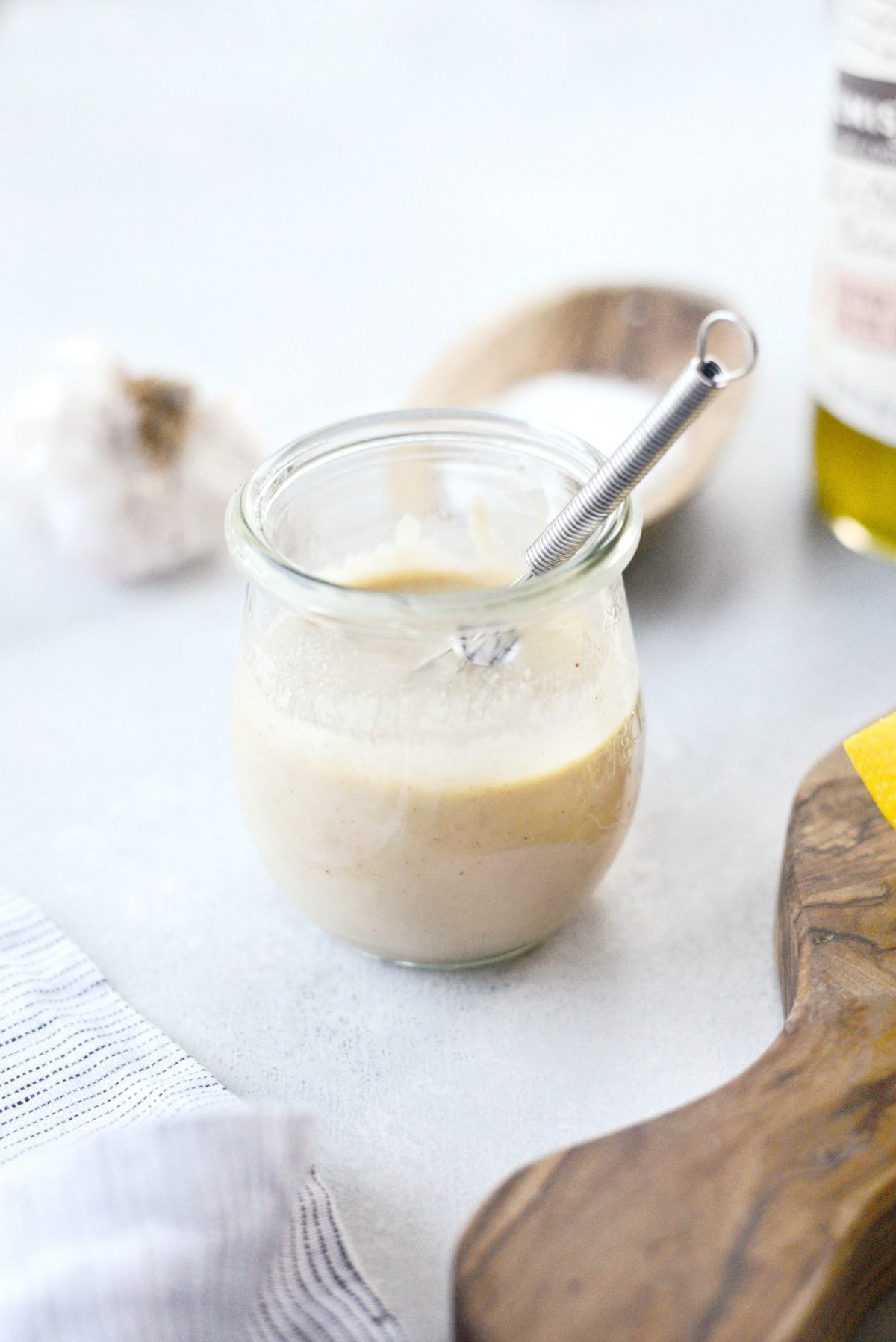 Simple Lemon Tahini Dressing