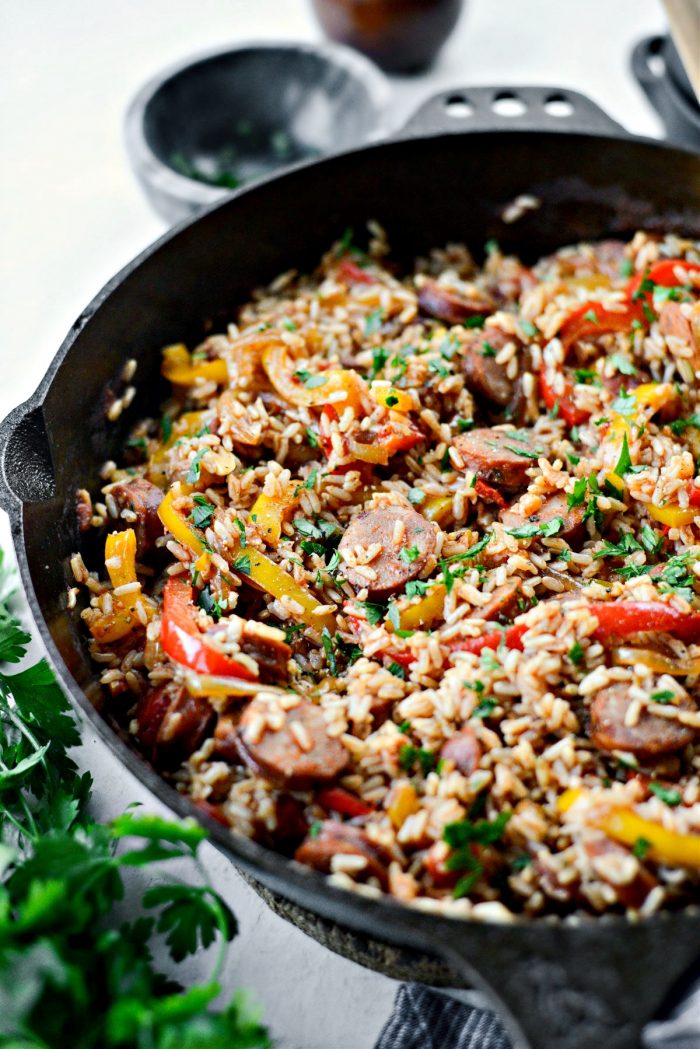 Andouille Cajun Rice Skillet