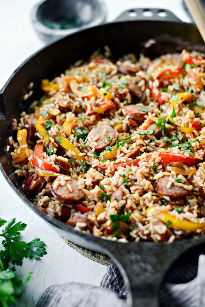 Andouille Cajun Rice Skillet