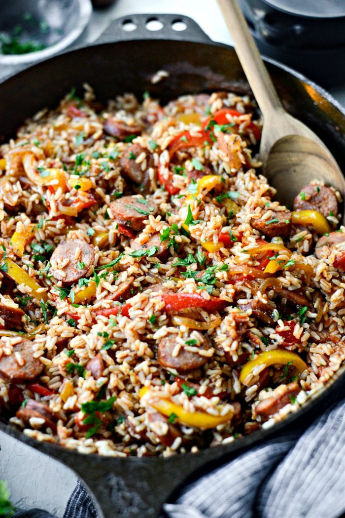 Andouille Cajun Rice Skillet