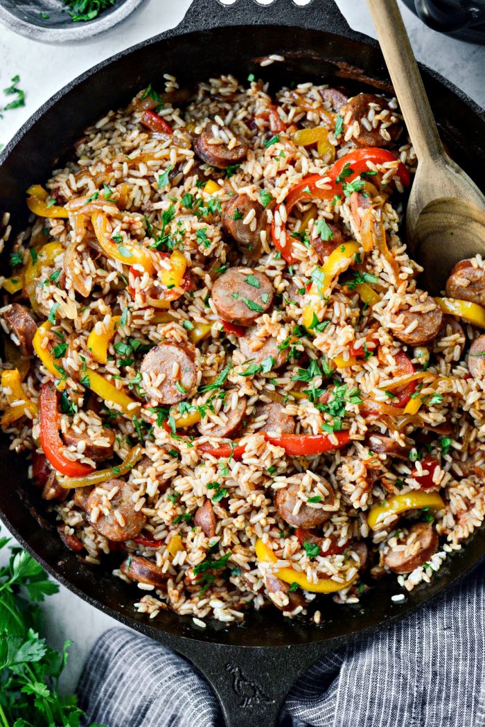 Andouille Cajun Rice Skillet