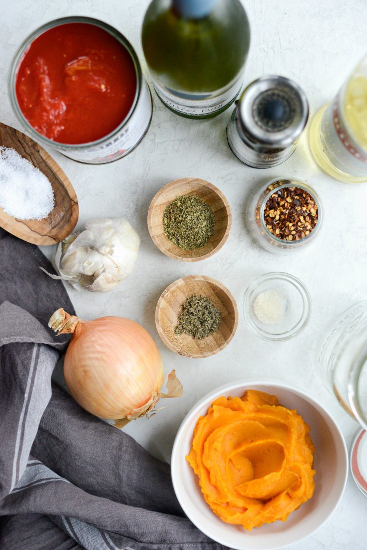 Butternut Squash Marinara Simply Scratch