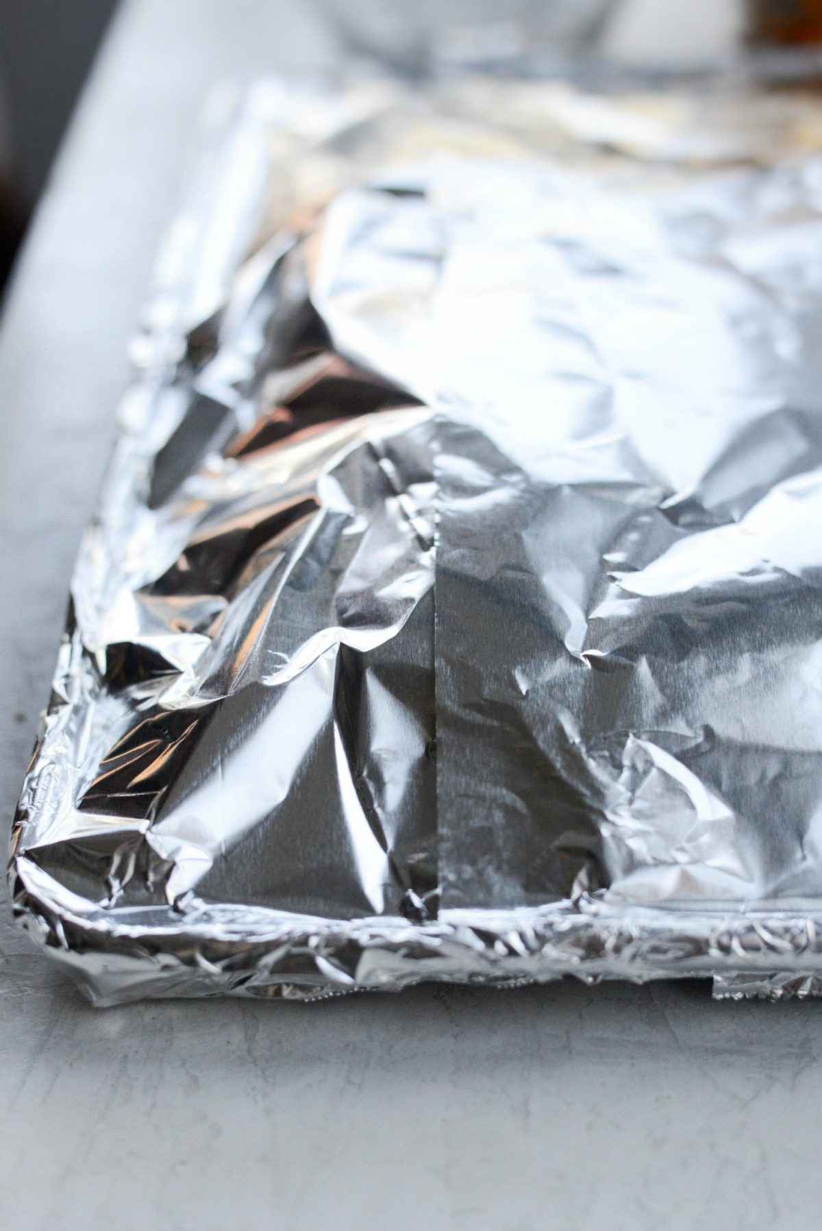 cover with foil and bake