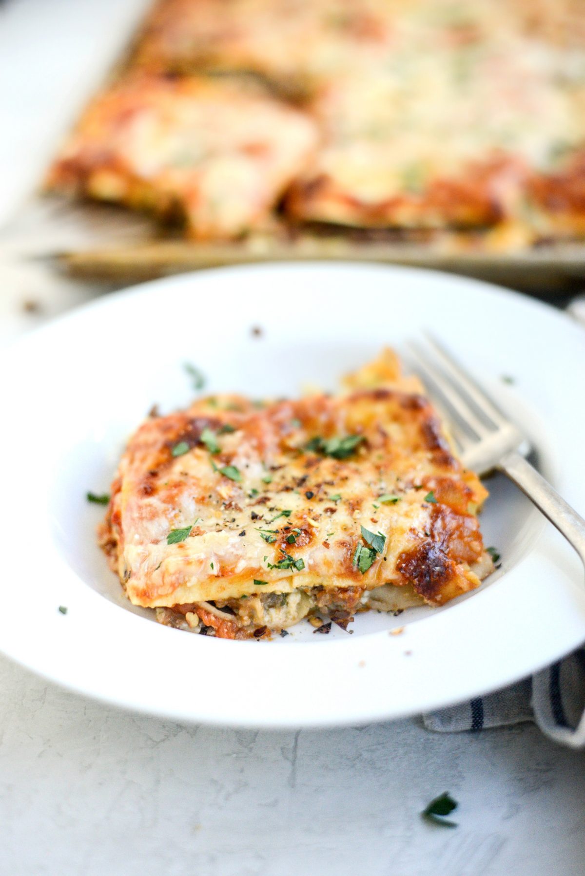 Easy Sheet Pan Lasagna