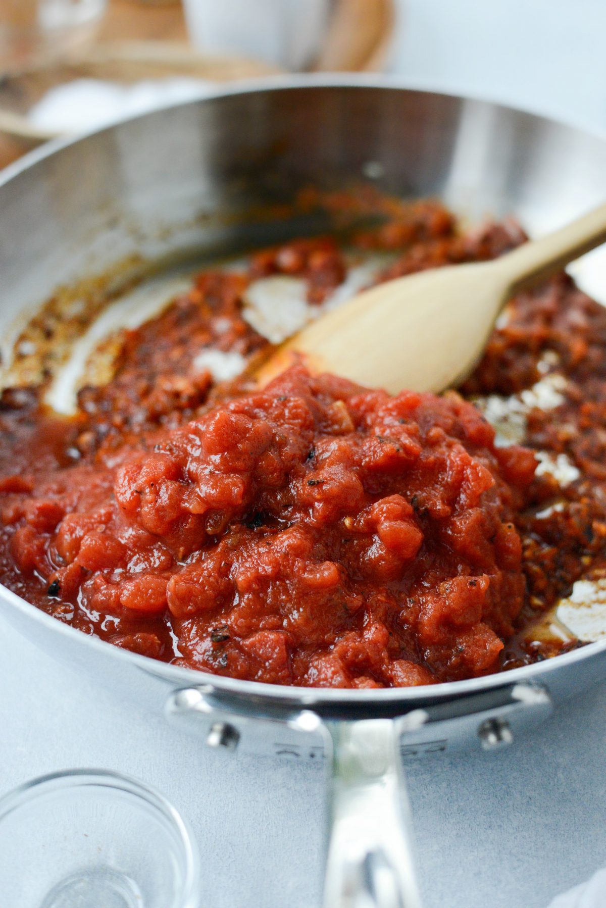 Add fire roasted tomatoes.