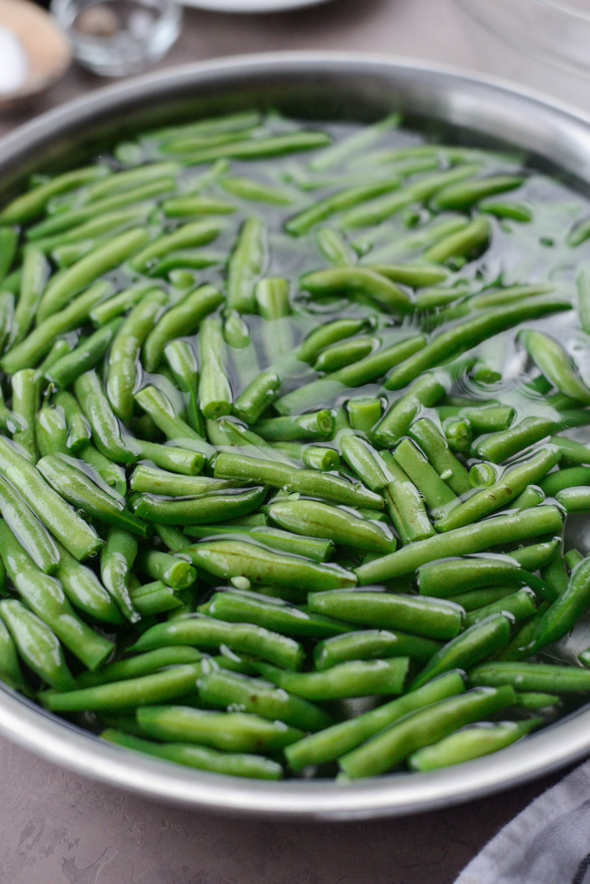 simmer green beans