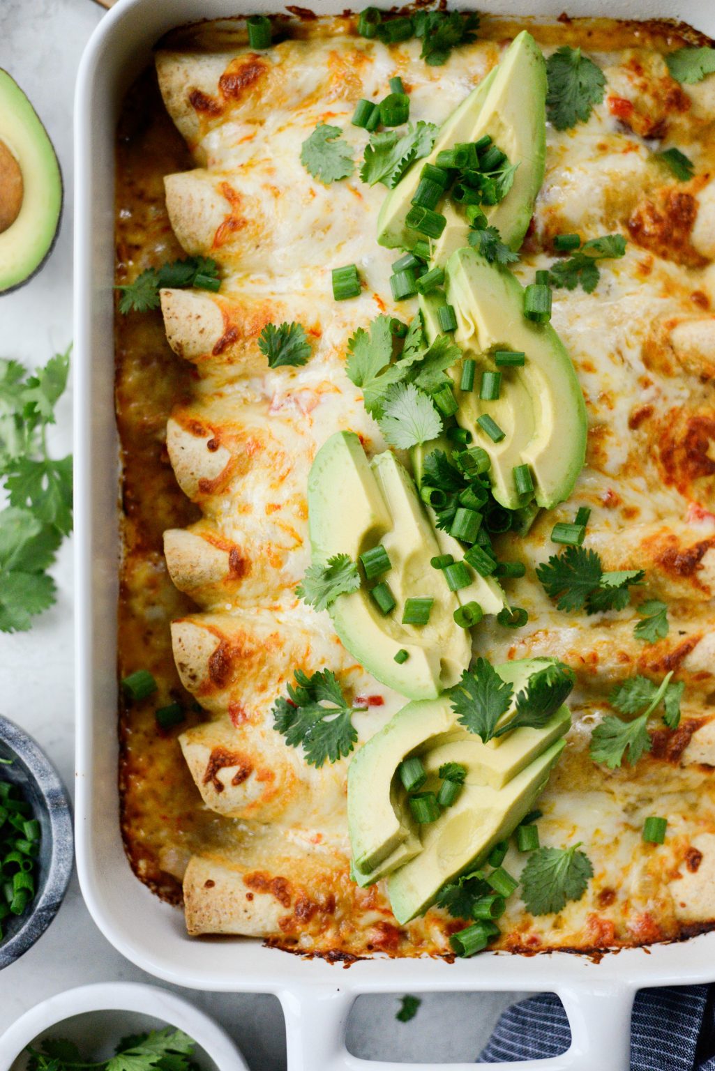 Lighter Chicken Enchiladas Simply Scratch