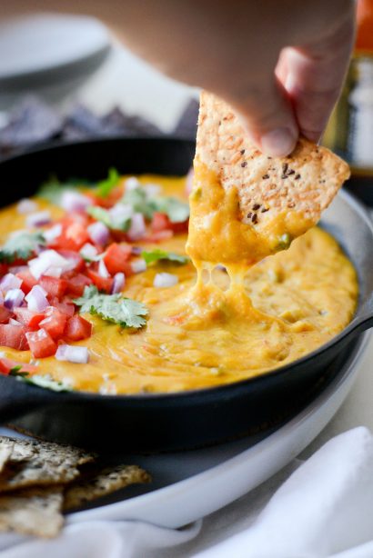 Spicy Squash Queso - Simply Scratch
