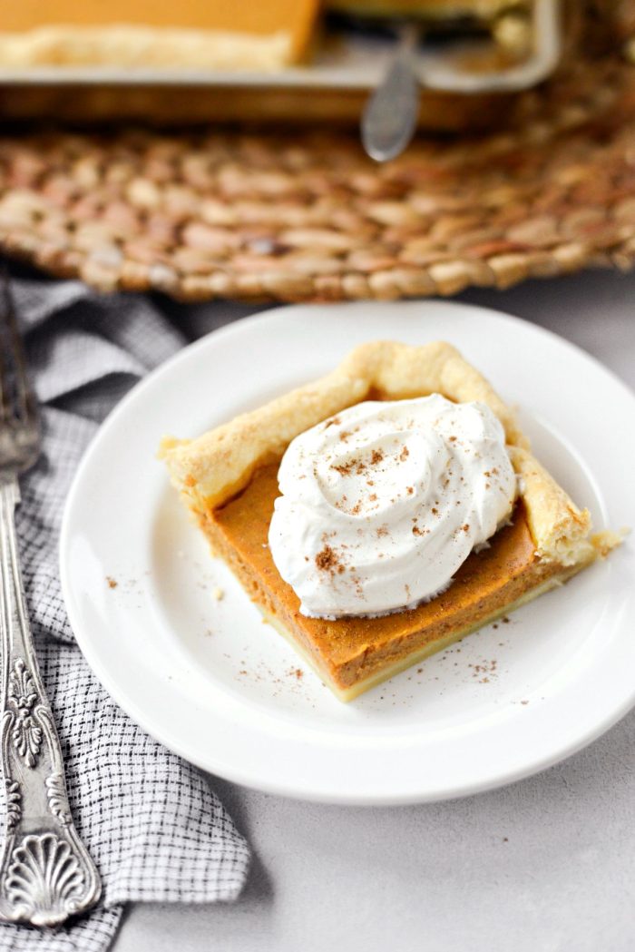 Pumpkin Slab Pie