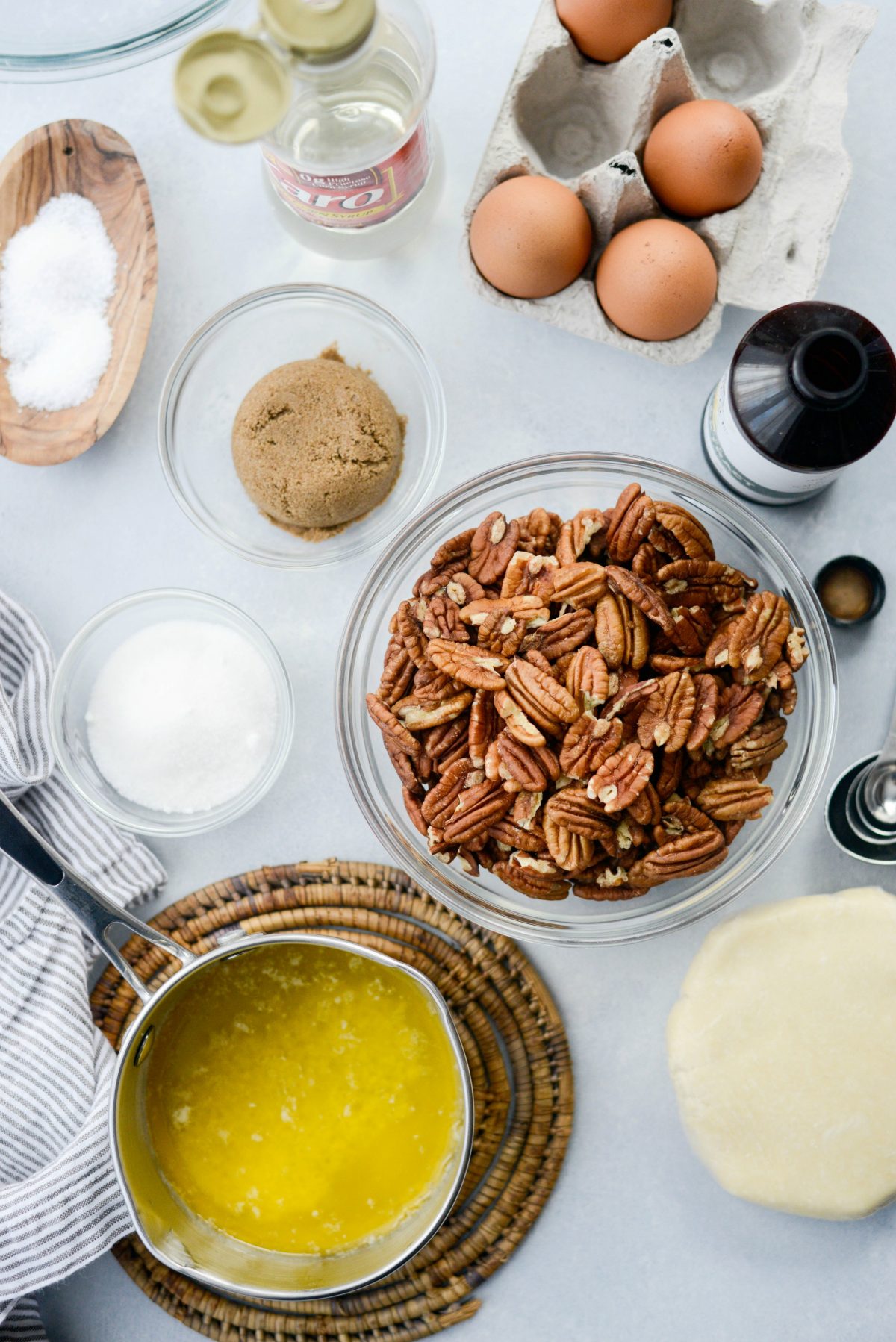 Best Pecan Pie Recipe ingredients