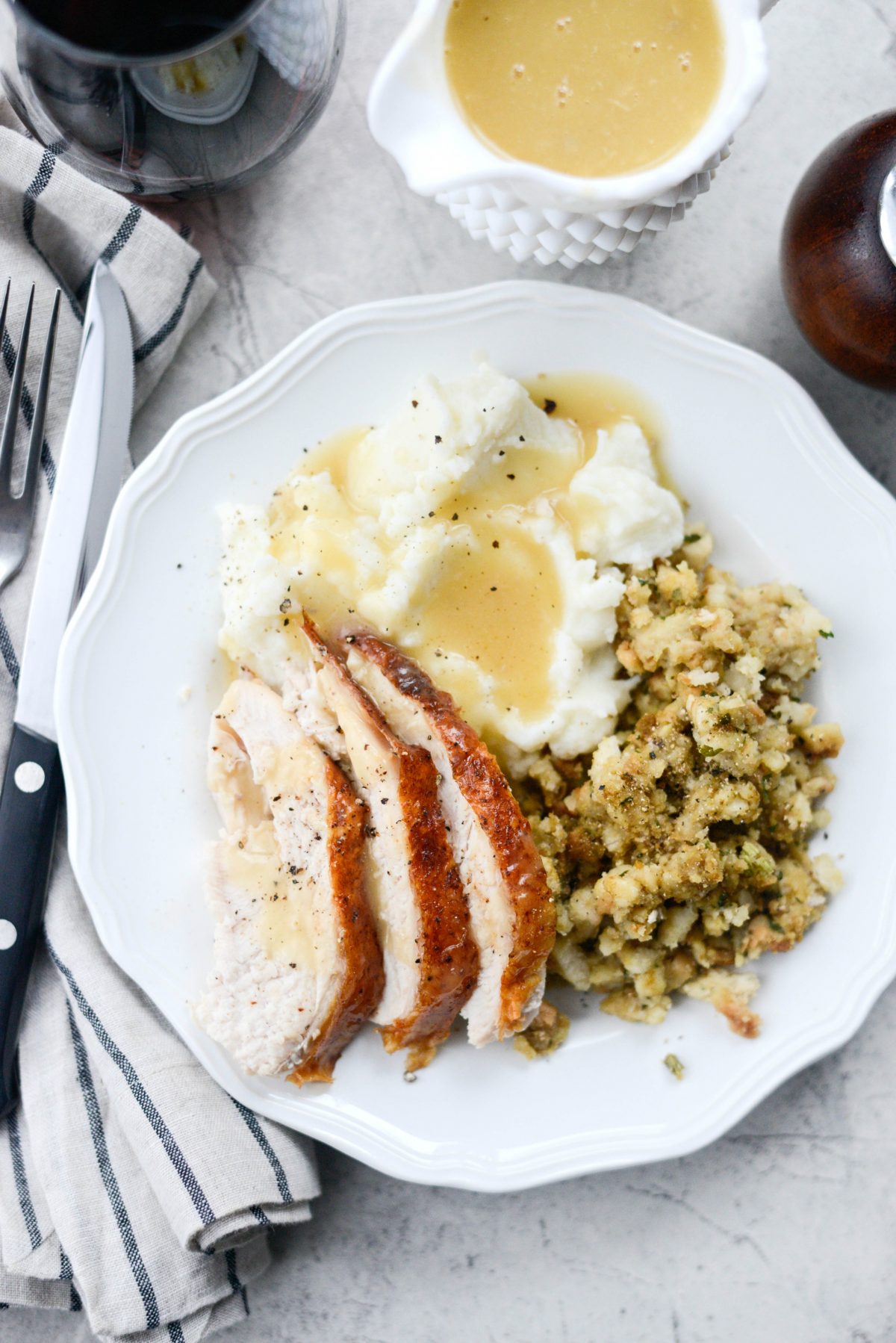 Butter Roasted Whole Turkey Breast