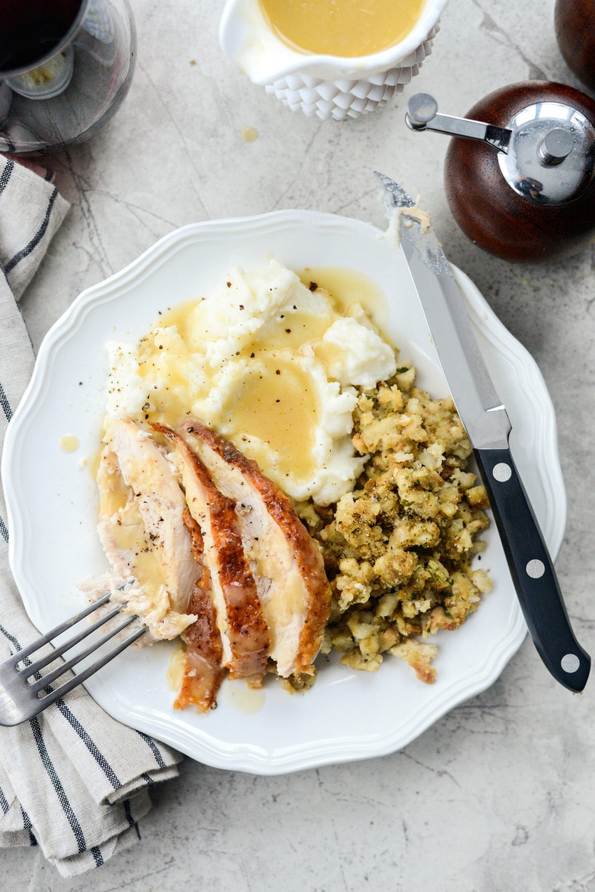 Butter Roasted Whole Turkey Breast 