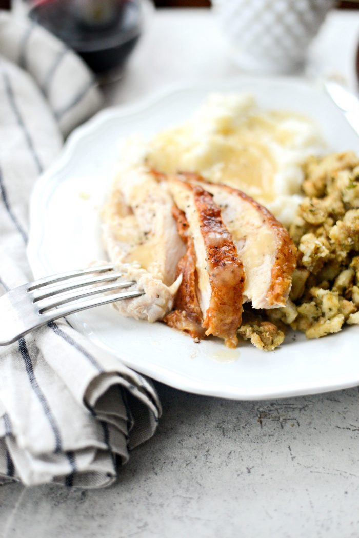 Butter Roasted Whole Turkey Breast