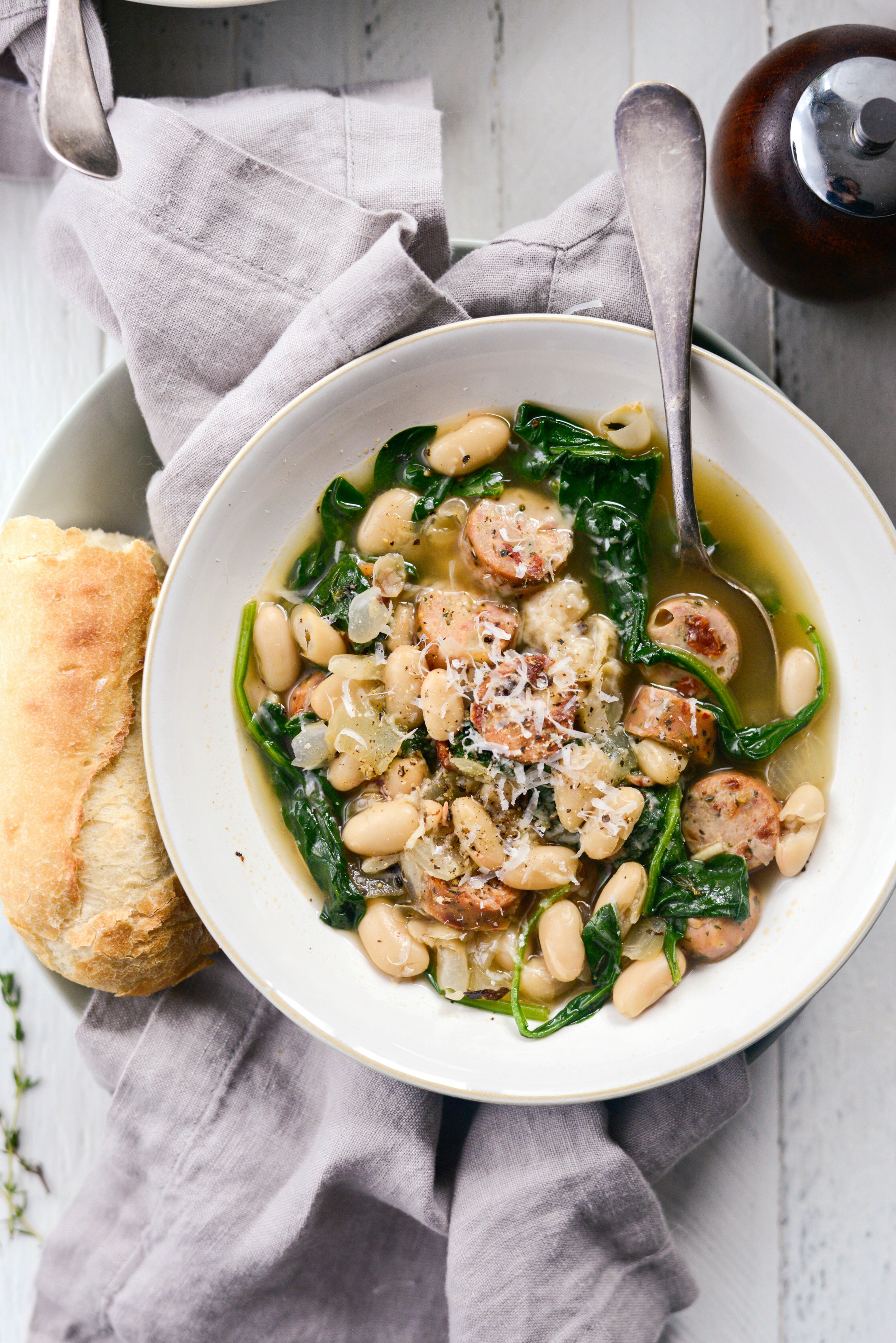 Chicken Sausage and White Bean Stew Simply Scratch