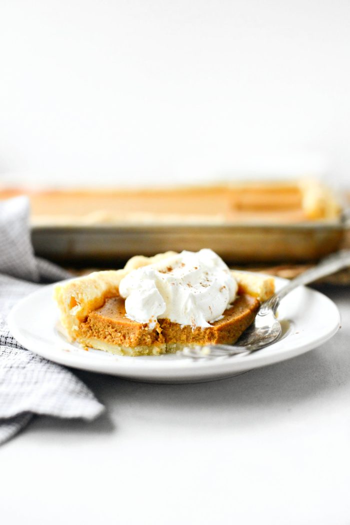 Pumpkin Slab Pie
