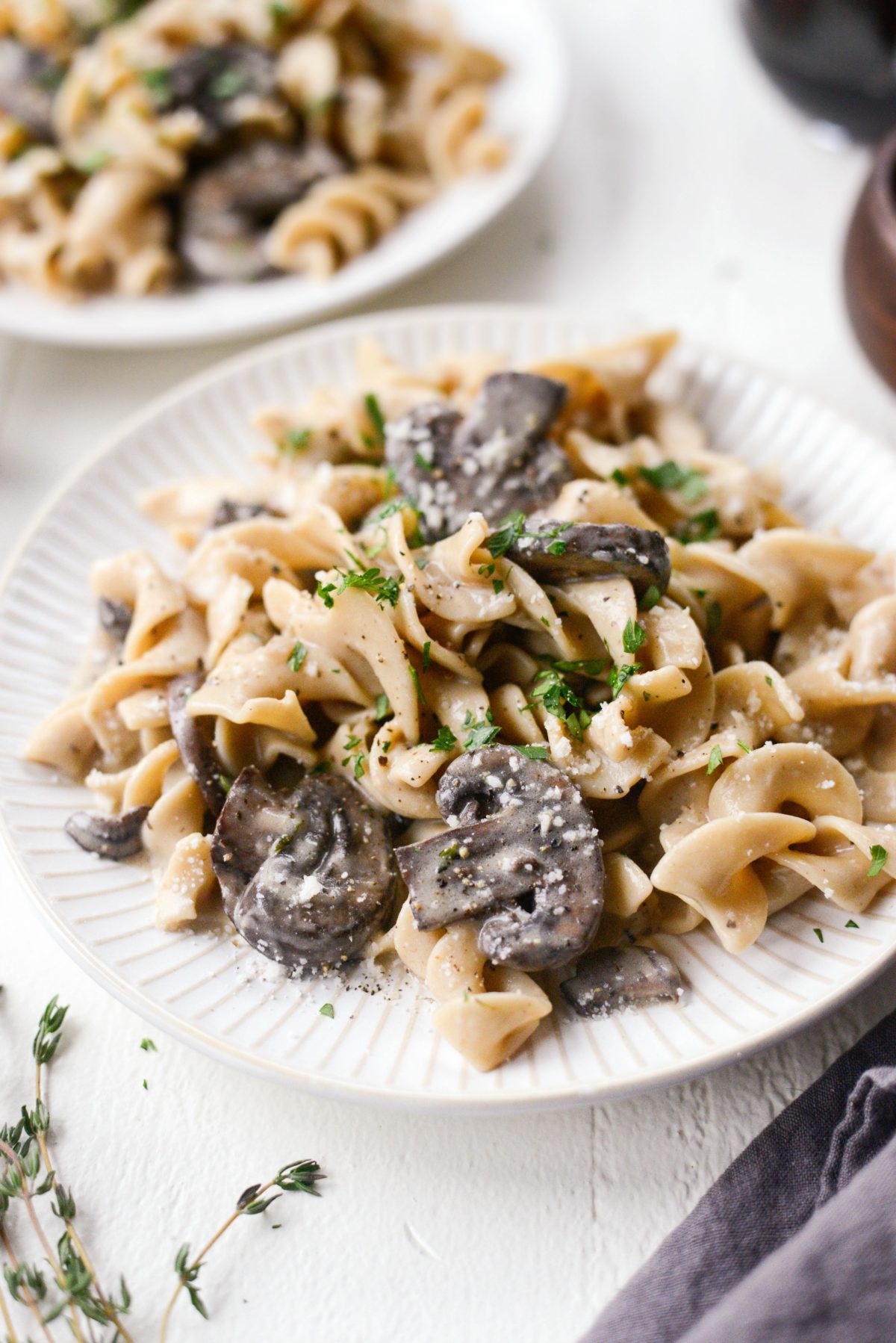 Easy Mushroom Stroganoff