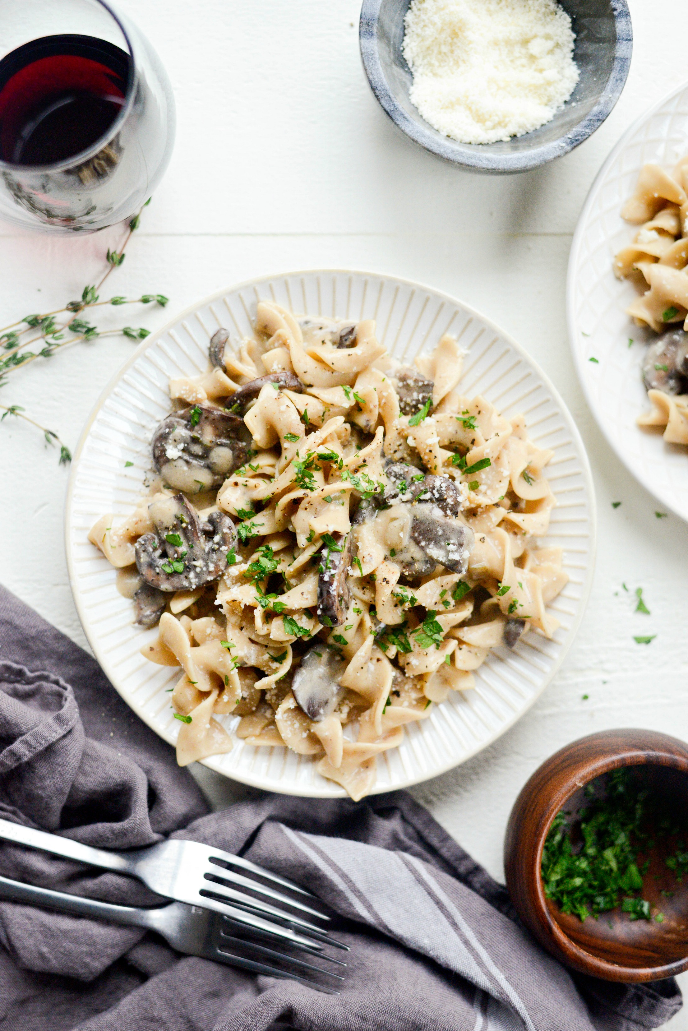 Easy Mushroom Stroganoff - Simply Scratch