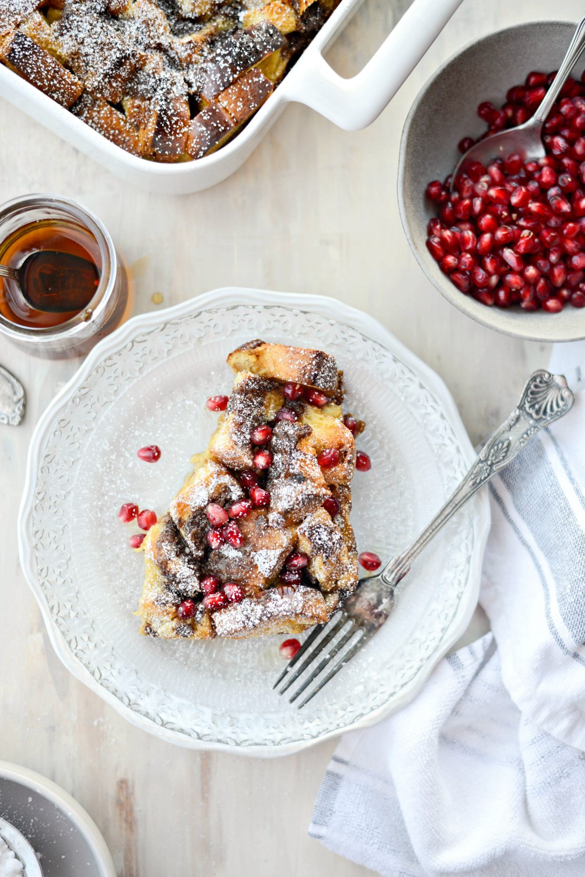 Gingerbread French Toast Bake