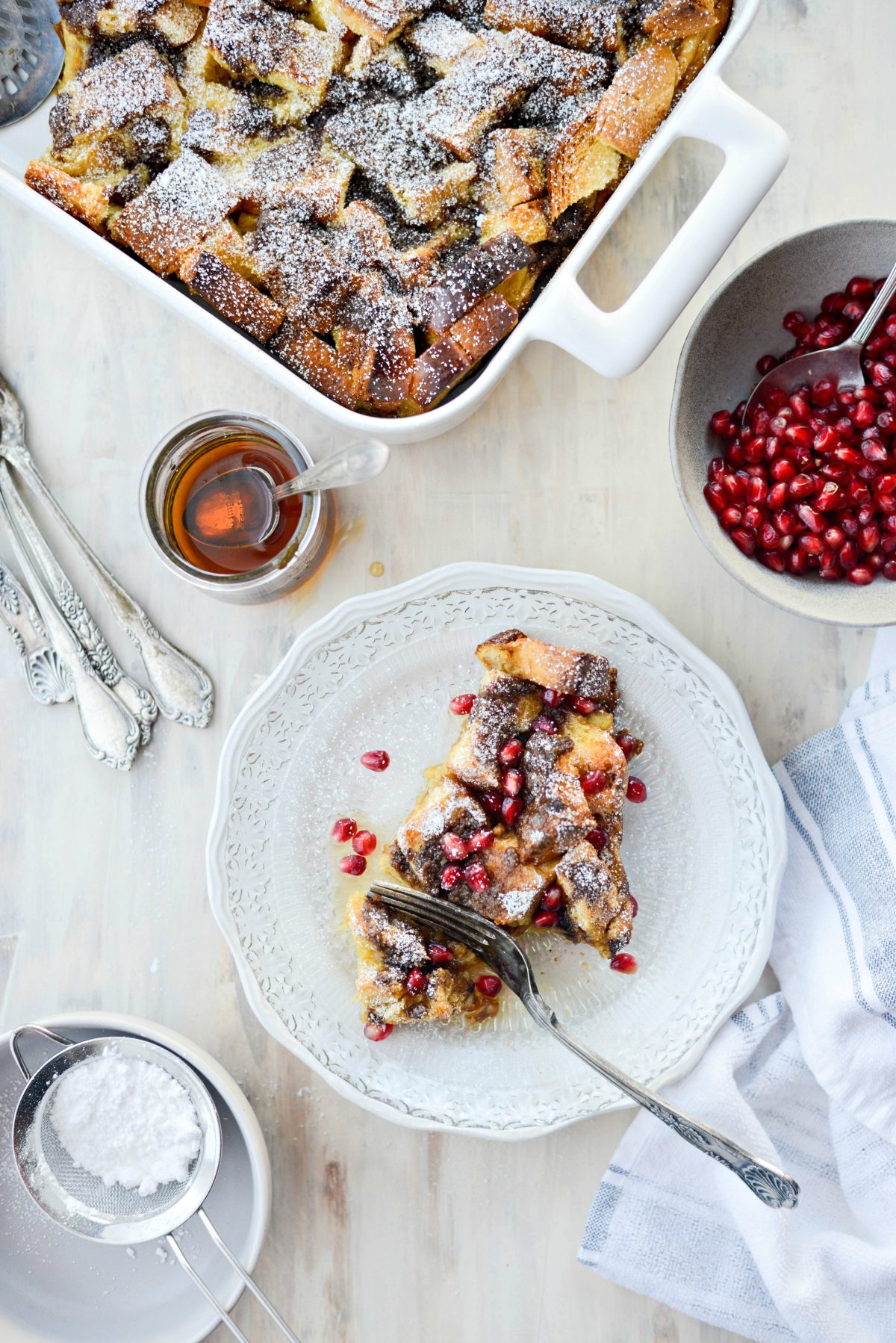 Gingerbread French Toast Bake