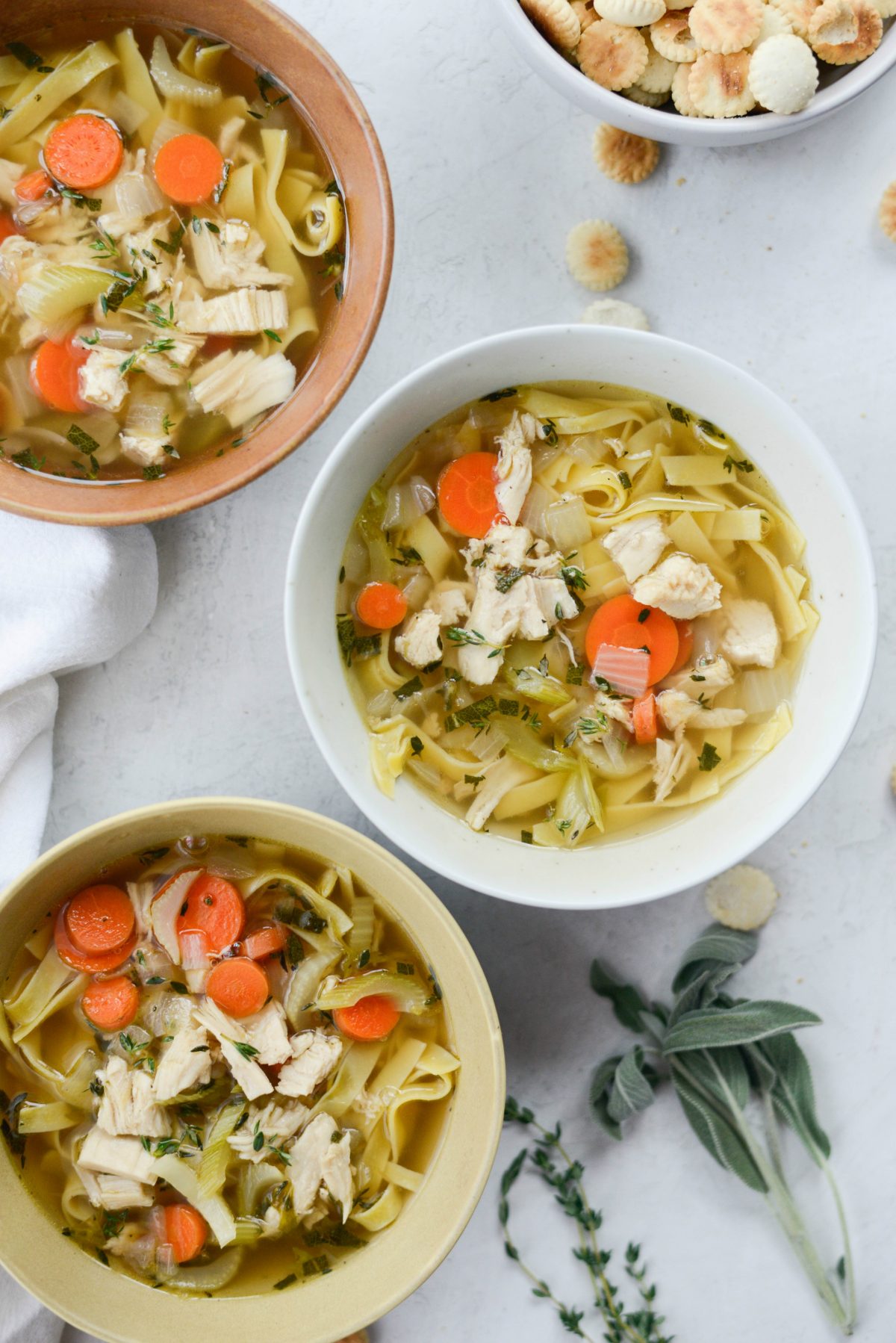 Leftover Turkey Noodle Soup