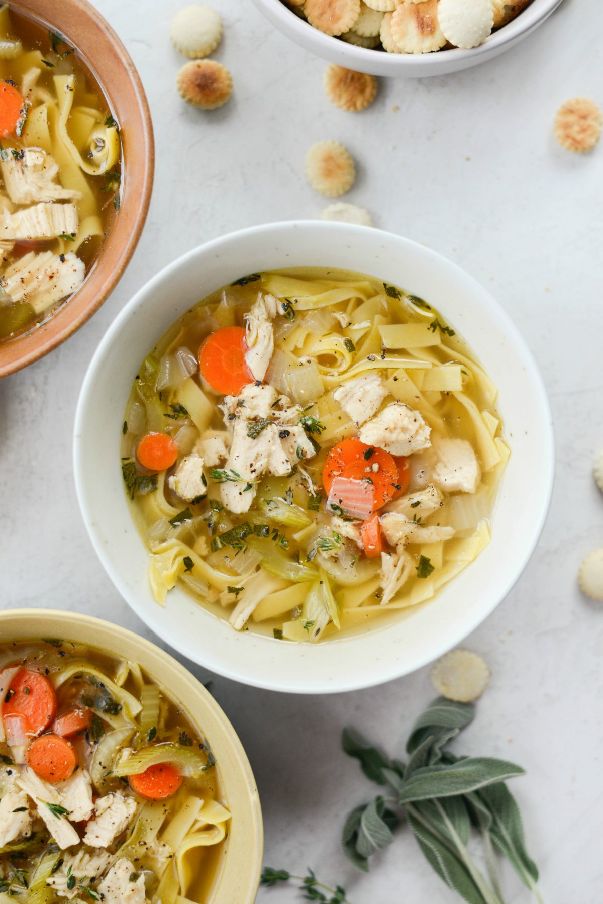 Leftover Turkey Noodle Soup