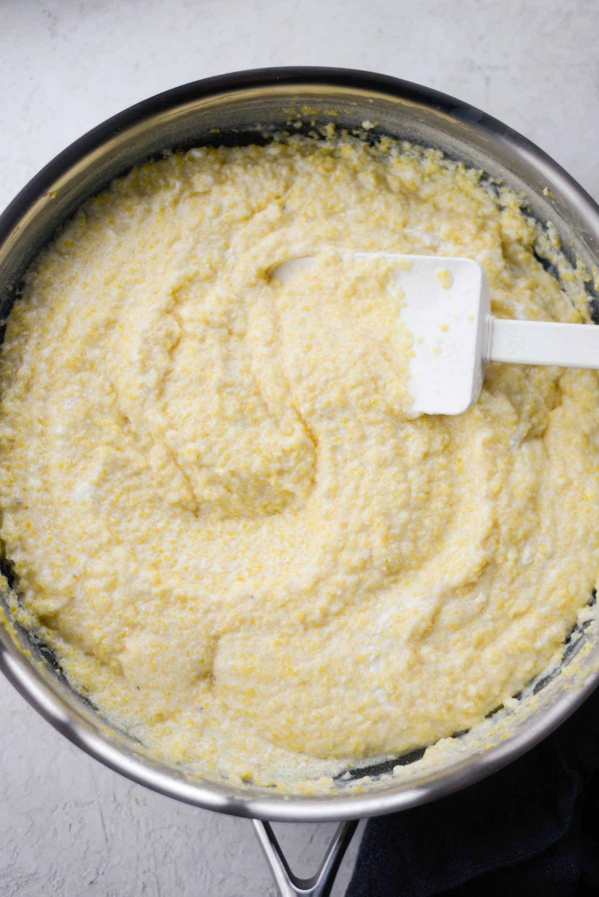 stir until creamy and smooth