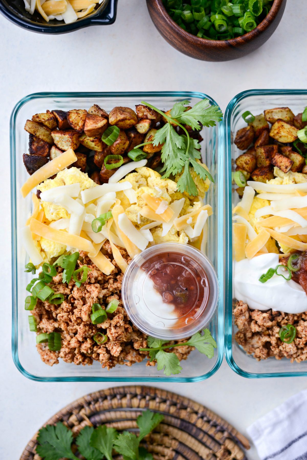 Meal Prep Breakfast Taco Scramble - Skinnytaste