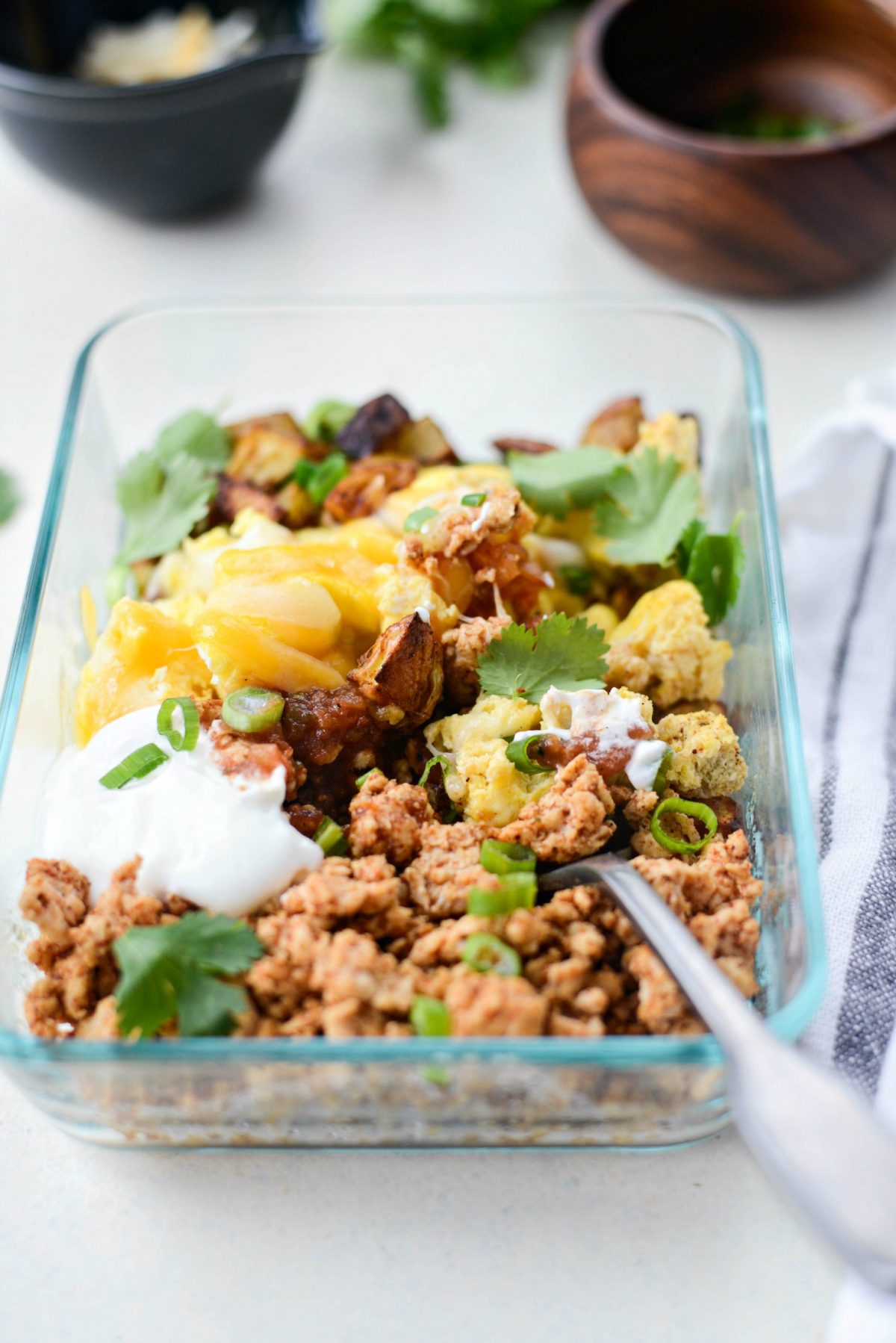 Meal Prep Breakfast Taco Scramble - Skinnytaste