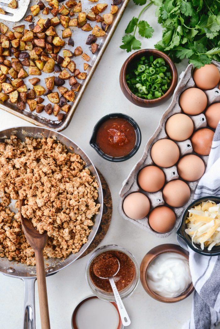 Meal Prep Breakfast Taco Scramble - Skinnytaste