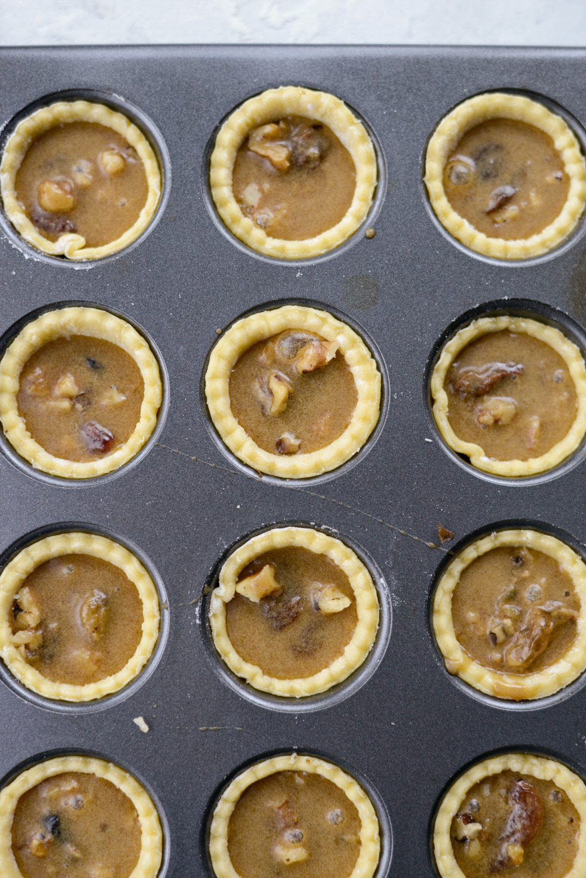 bake the mini pies