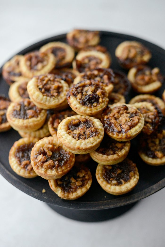 Classic Butter Tarts Recipe on platter