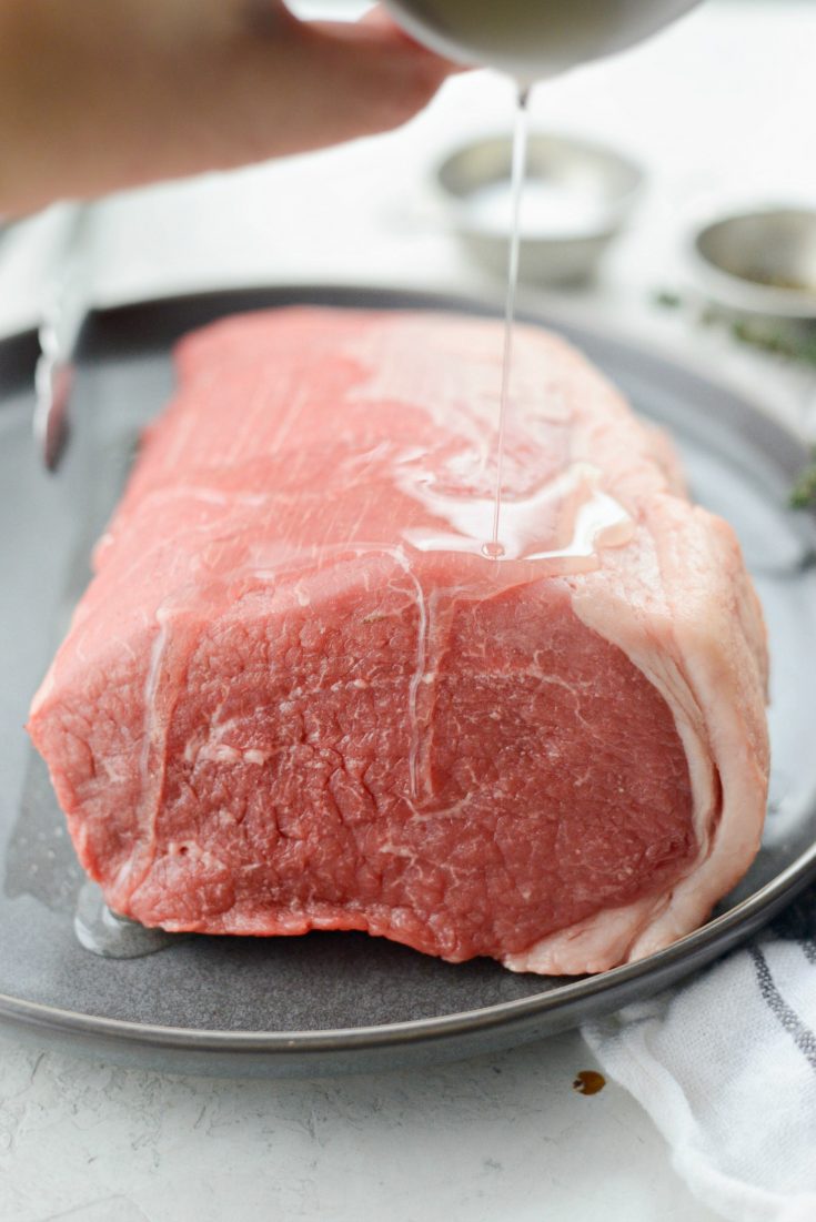 Homemade Roast Beef with Easy Au jus Simply Scratch