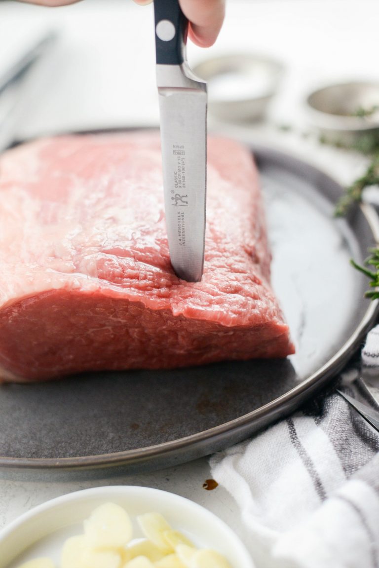 Homemade Roast Beef with Easy Au jus Simply Scratch