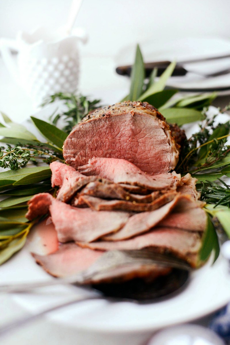 Homemade Roast Beef with Easy Au jus Simply Scratch