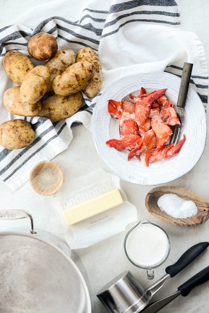 Lobster Mashed Potatoes ingredients