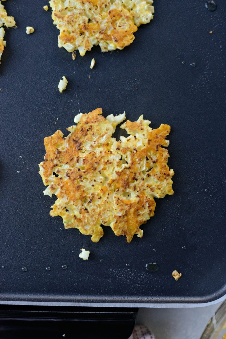 Cauliflower Breakfast Hash Browns Simply Scratch