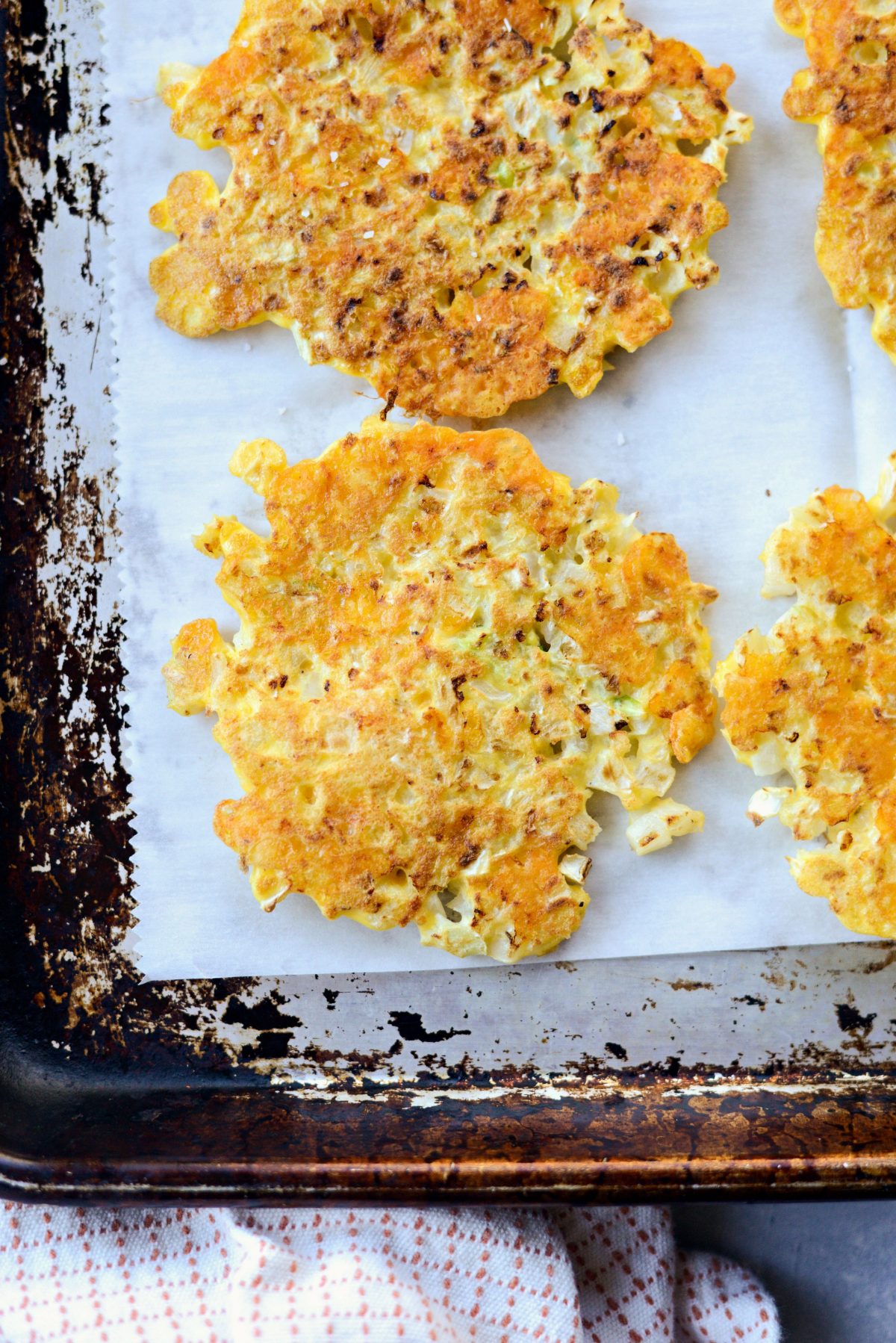 griddled Cauliflower Breakfast Hash Browns