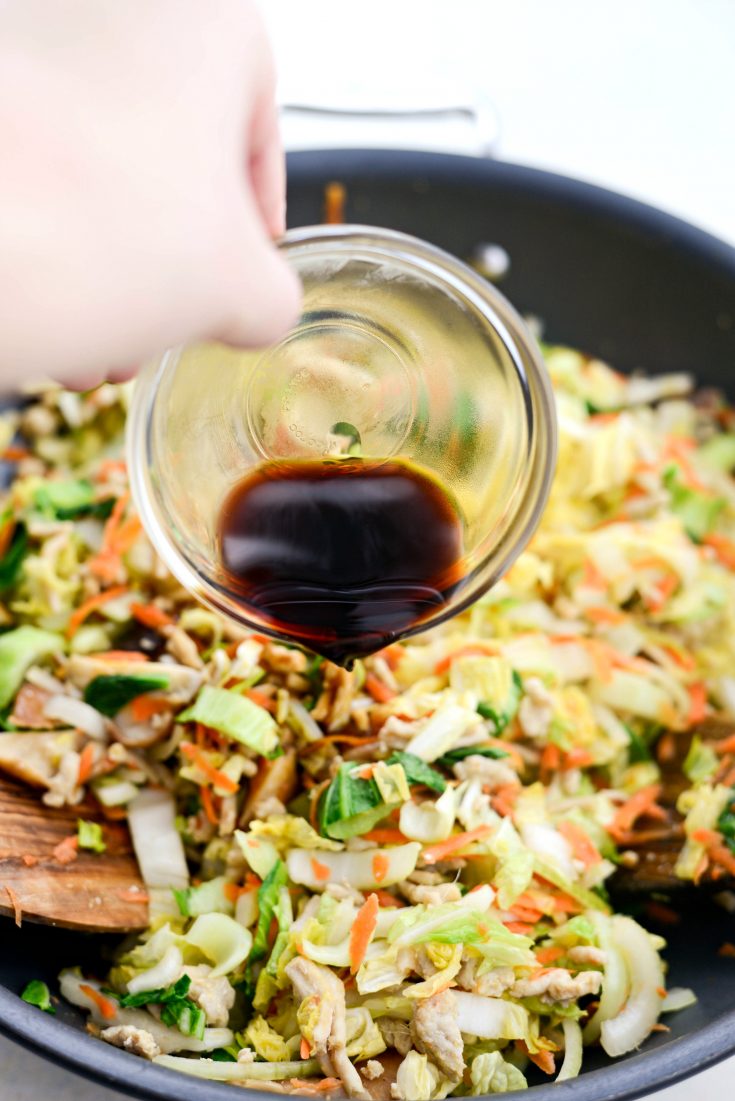 Chicken Egg Roll Bowl Simply Scratch