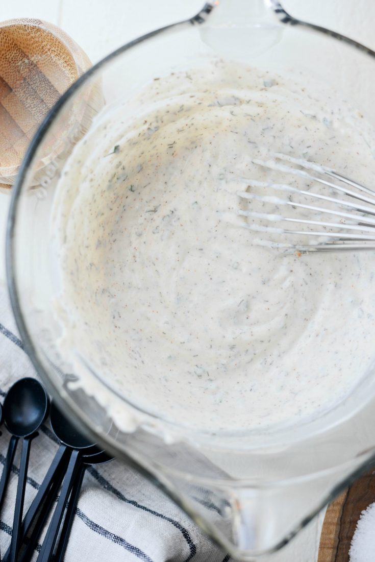 Greek Yogurt Ranch Dressing Simply Scratch